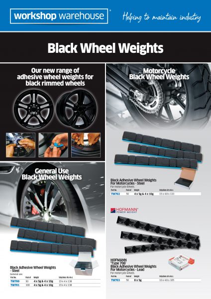 Black Wheel Weights A4 Leaflet