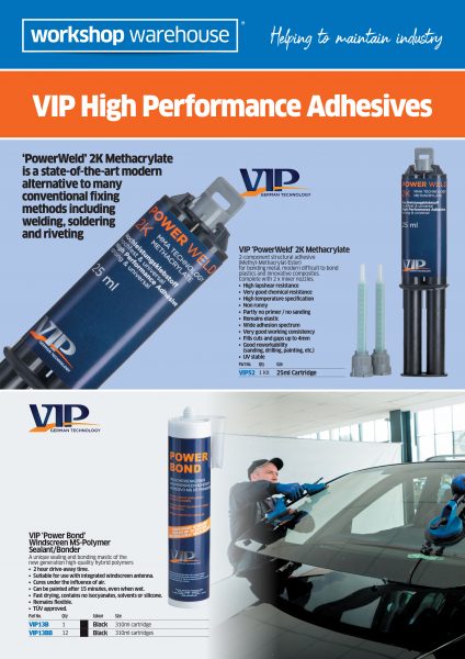 VIP Adhesives A4 Leaflet