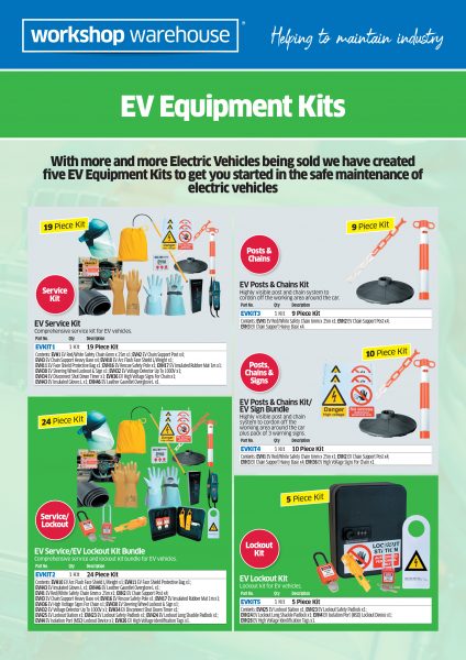 EV Equipment Kits A4 Leaflet