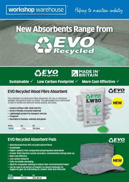 EVO Recycled Absorbents Flyer