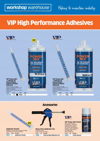 VIP High Performance Adhesives Flyer & Social Media Asset