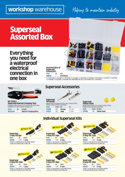 Superseal Assorted Box & Accessories Flyer & Social Media Asset