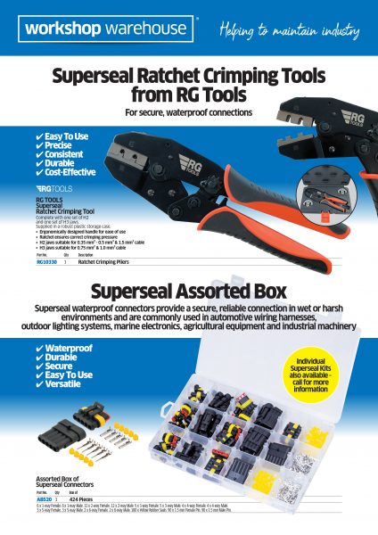 Superseal Crimpers & Superseal Assorted Box Flyer