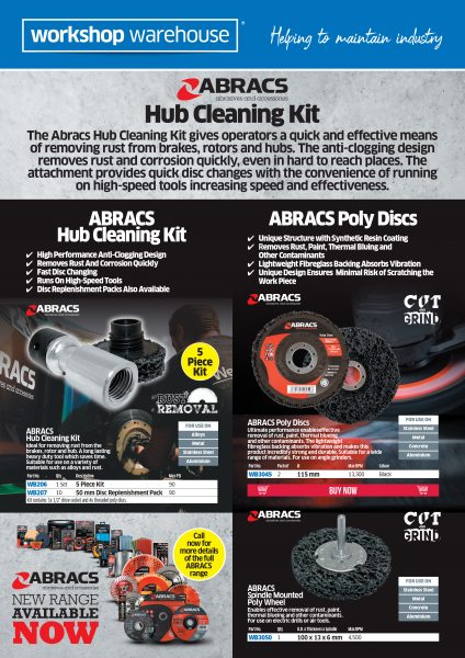 ABRACS Hub Cleaning Tool Flyer