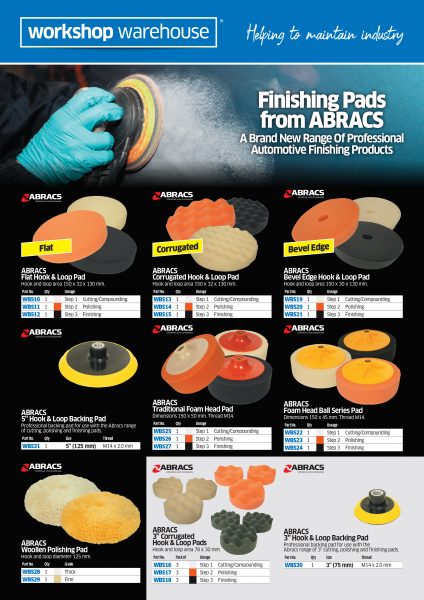ABRACS Finishing Pads Flyer