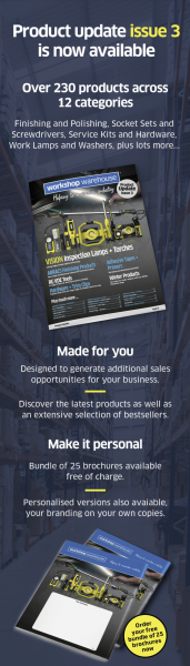 Workshop Warehouse – Product Update Issue 3 – Email and Social Media Post