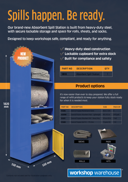 Absorbent Station Email and Flyer