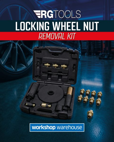 RG Tools Locking Wheel Nut Removal Kit