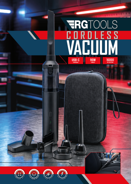 RG Cordless Vacuum Product Showcase